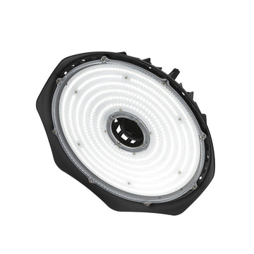 12 in. 200-Watt Integrated LED Motion Sensor High Bay Indoor/Outdoor UFO Light with 26000 Lumens 5000K - JONATHAN Y